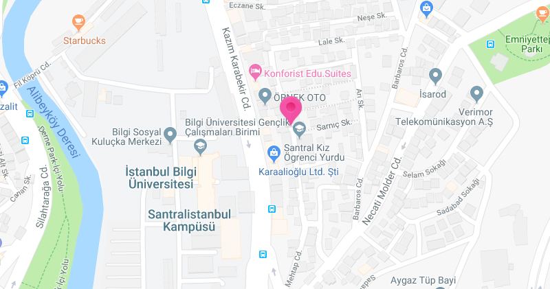 bilge kiz ogrenci yurdu yurt yurtlar kiz ogrenci yurdu istanbulda kiz ogrenci yurdu ozel yurtlar bilge konuk evi bilgi universitesi santral kampusu